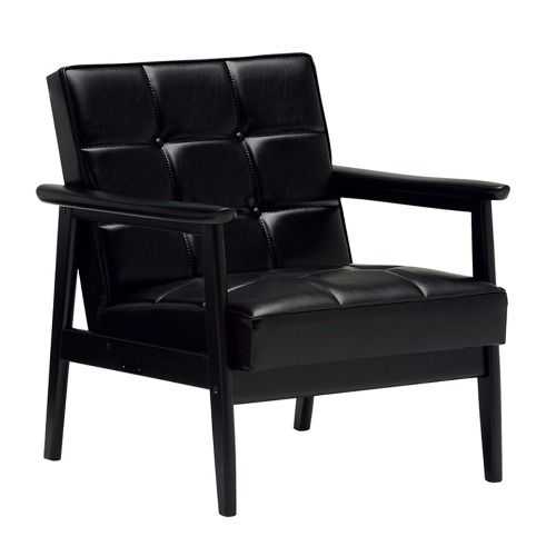 가리모쿠60,K Chair,1인소파, 스텐다드 블랙(블랙 우드)