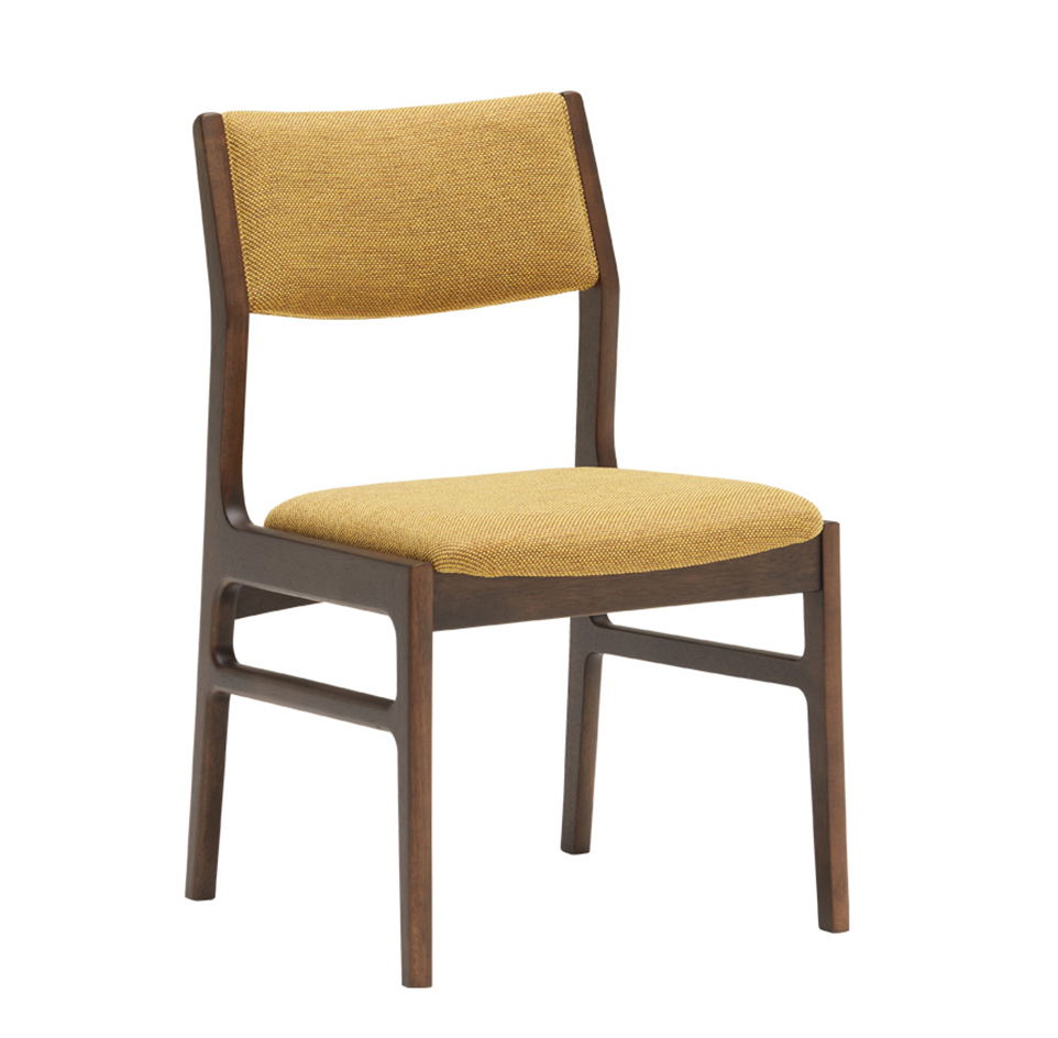가리모쿠60 armless dining chair, 머스타드 엘로우
